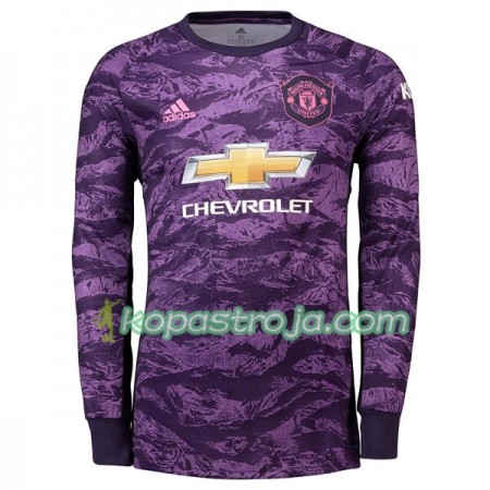 Billiga Fotbollströjor Manchester United Målvakt Hemma tröja 2019/20 Långärmad